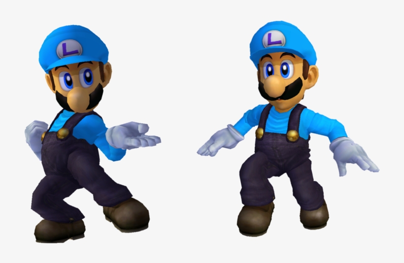 Luigi Clip Art - Luigi Melee, transparent png download