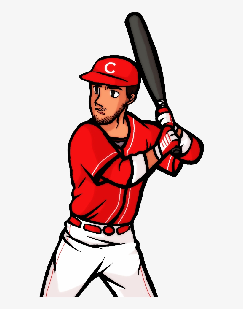 Explore Cincinnatireds On Deviantart Jpg Library Stock - Joey Votto Cartoon, transparent png download