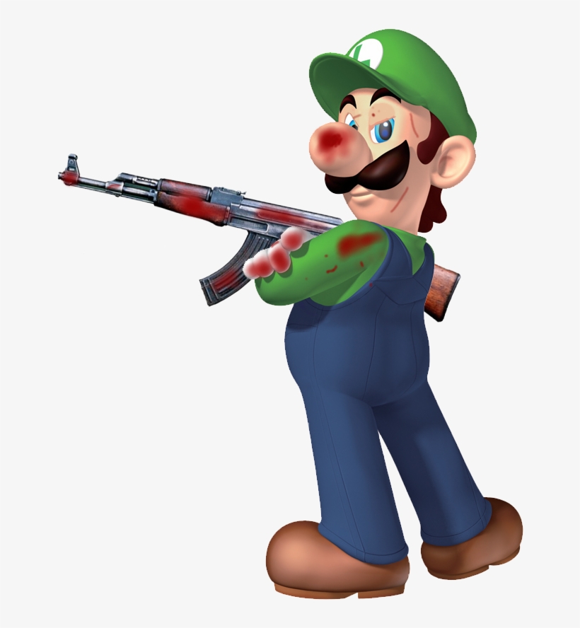 Luigi Dressed As Luigi In Luigi's Clothes - Mario And Luigi, transparent png download