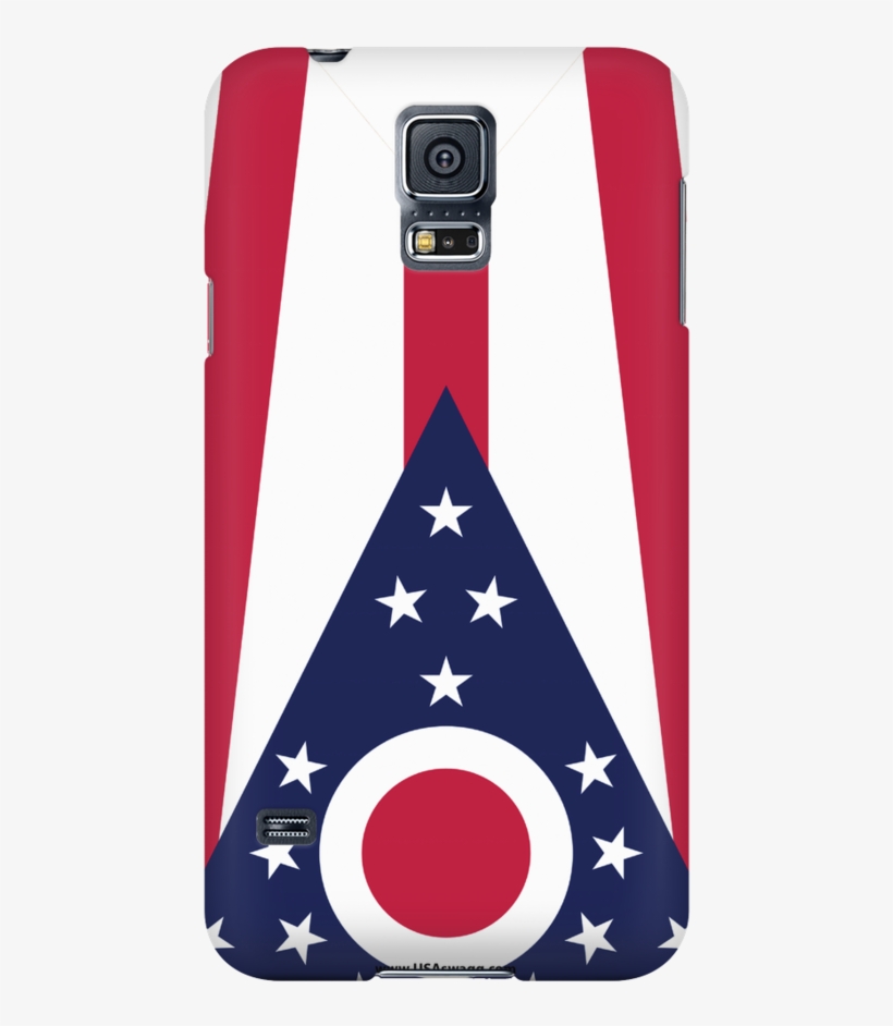 Ohio State Flag Phone Case - Ohio State Flag Png, transparent png download