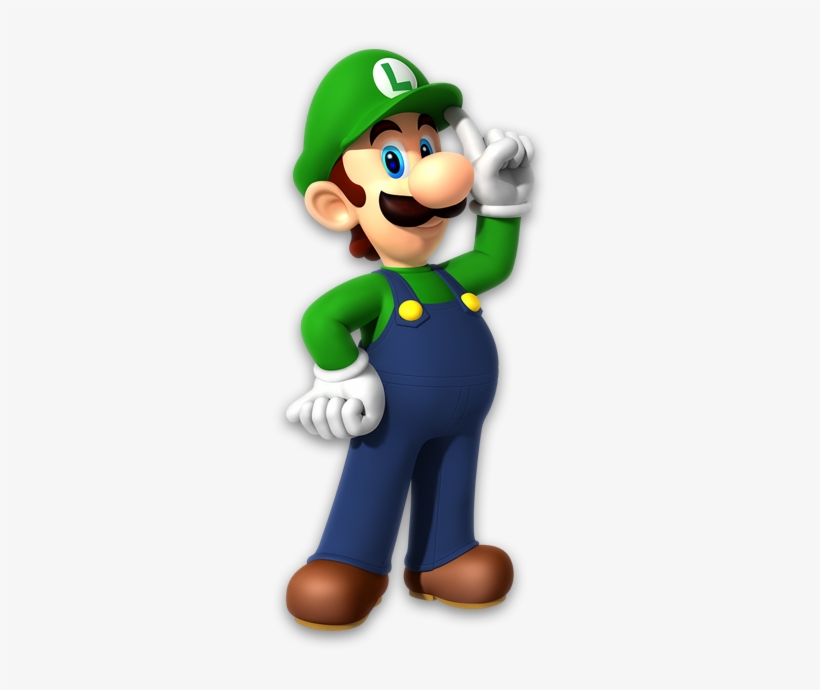 If Each Player Has Their Own System And Their Own Game - Nintendo Amiibo Character Luigi (super Mario Collection), transparent png download