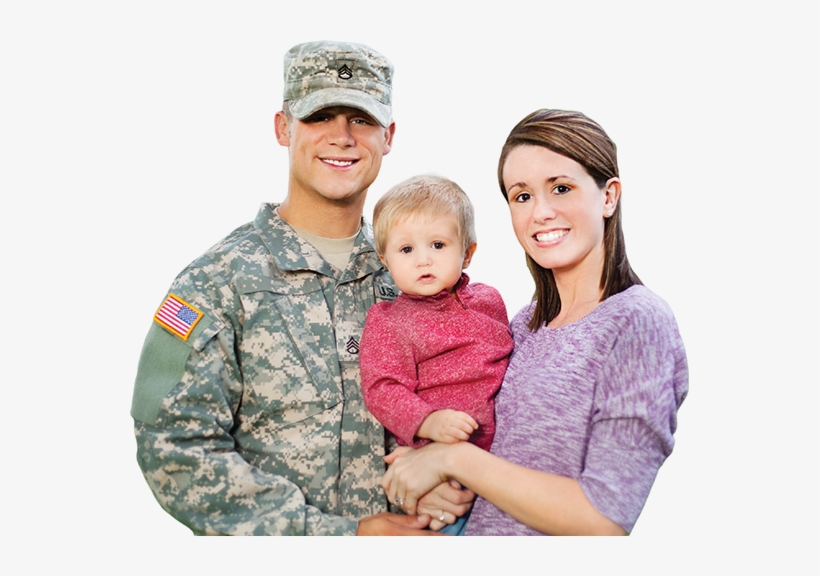 Military Family - Military Family And Home, transparent png download