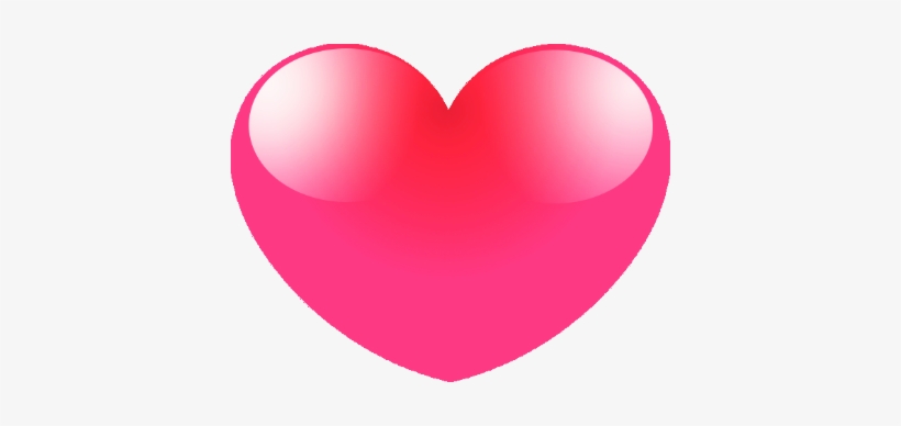 Hot Pink Heart Png Download - Heart, transparent png download