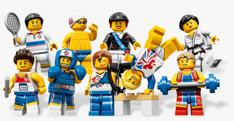 8909 Alt2 - Lego Team Gb Minifigures, transparent png download