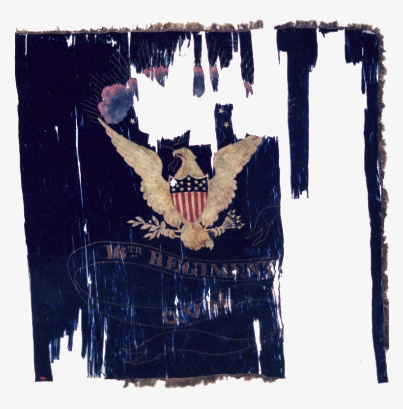 16th Ovi 90-day Regimental Flag - Regiment, transparent png download