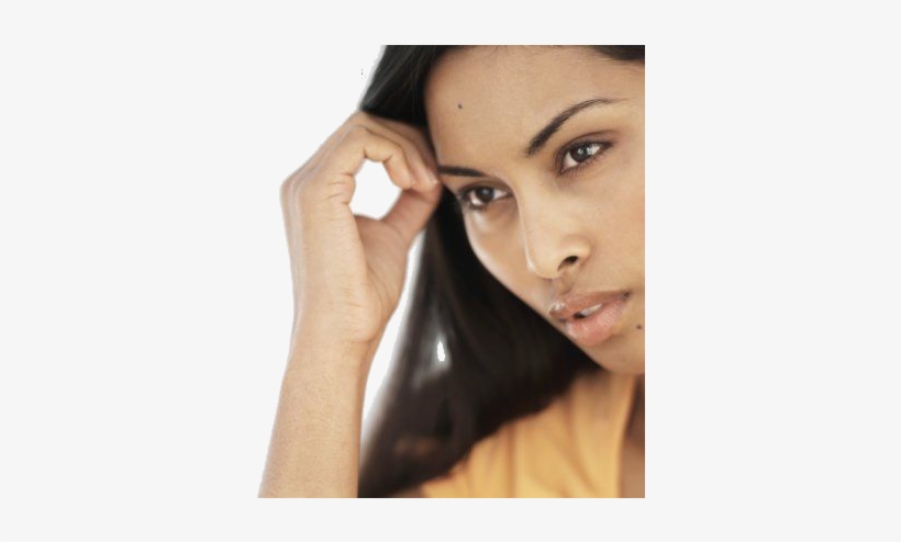 Image - Black Woman Thinking Png, transparent png download