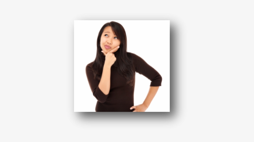 Free Thinking Woman Png - Employee Thinking, transparent png download