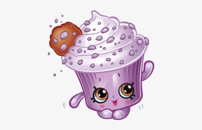 Creamy Cookie Cupcake - Shopkins Creamy Cookie Cupcake, transparent png download