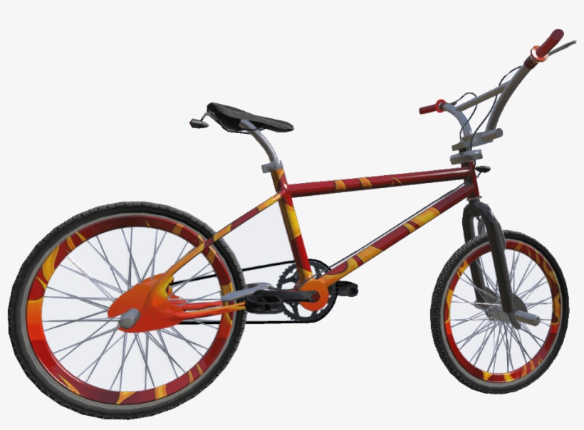 Cl3 Bike Bmx Roadskin Flame - Haibike Xduro Allmtn 6.0 2018, transparent png download