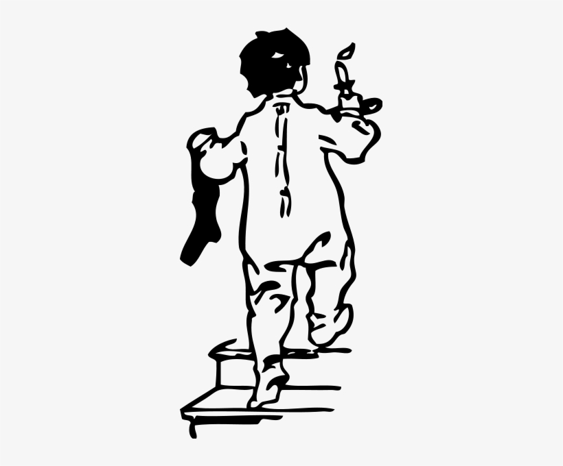 Off To Bed So Santa Can Come Png Clip Arts - Clip Art, transparent png download