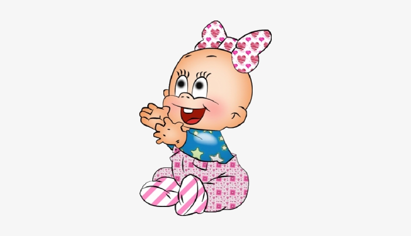 Baby Girl Clipart Cartoon - Cartoon Picture Of A Baby Girl, transparent png download