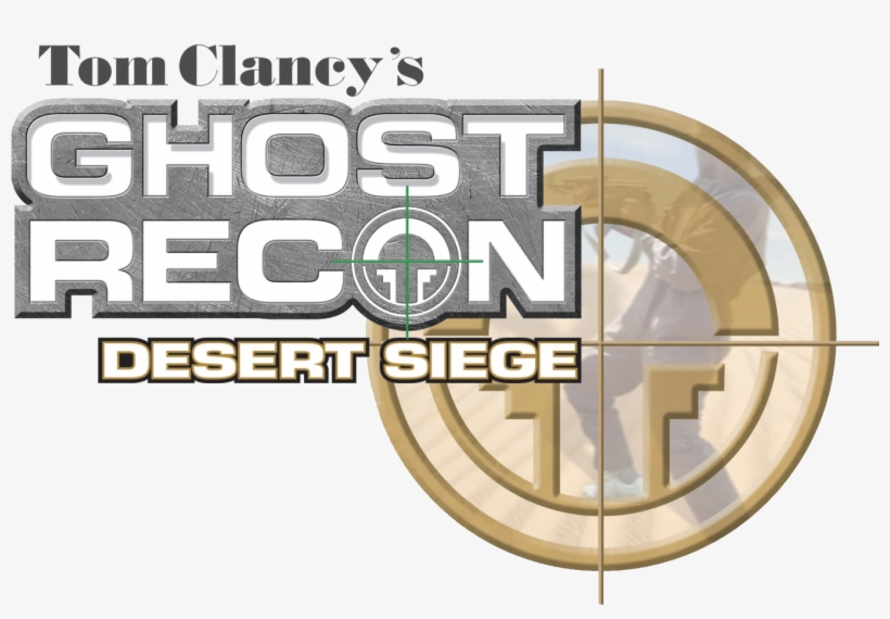 Tom Clancy's Ghost Recon Desert Siege Logo - Tom Clancy's Ghost Recon 2001, transparent png download