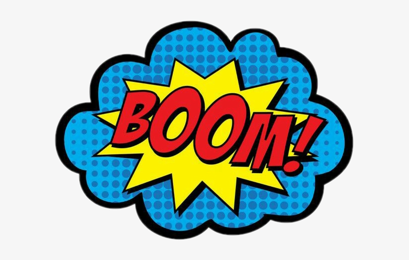 Report Abuse - Superhero Words Clipart, transparent png download