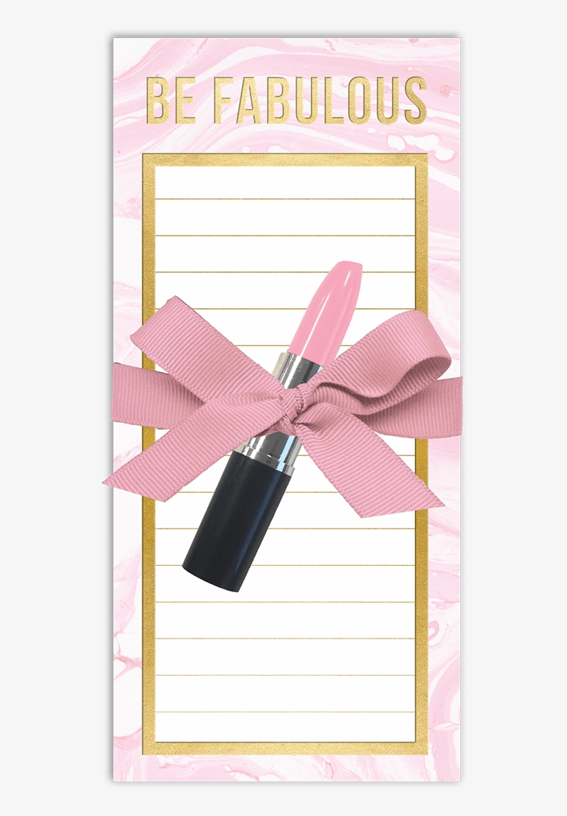 Pink Marble Magnetic List Pad - Marble, transparent png download