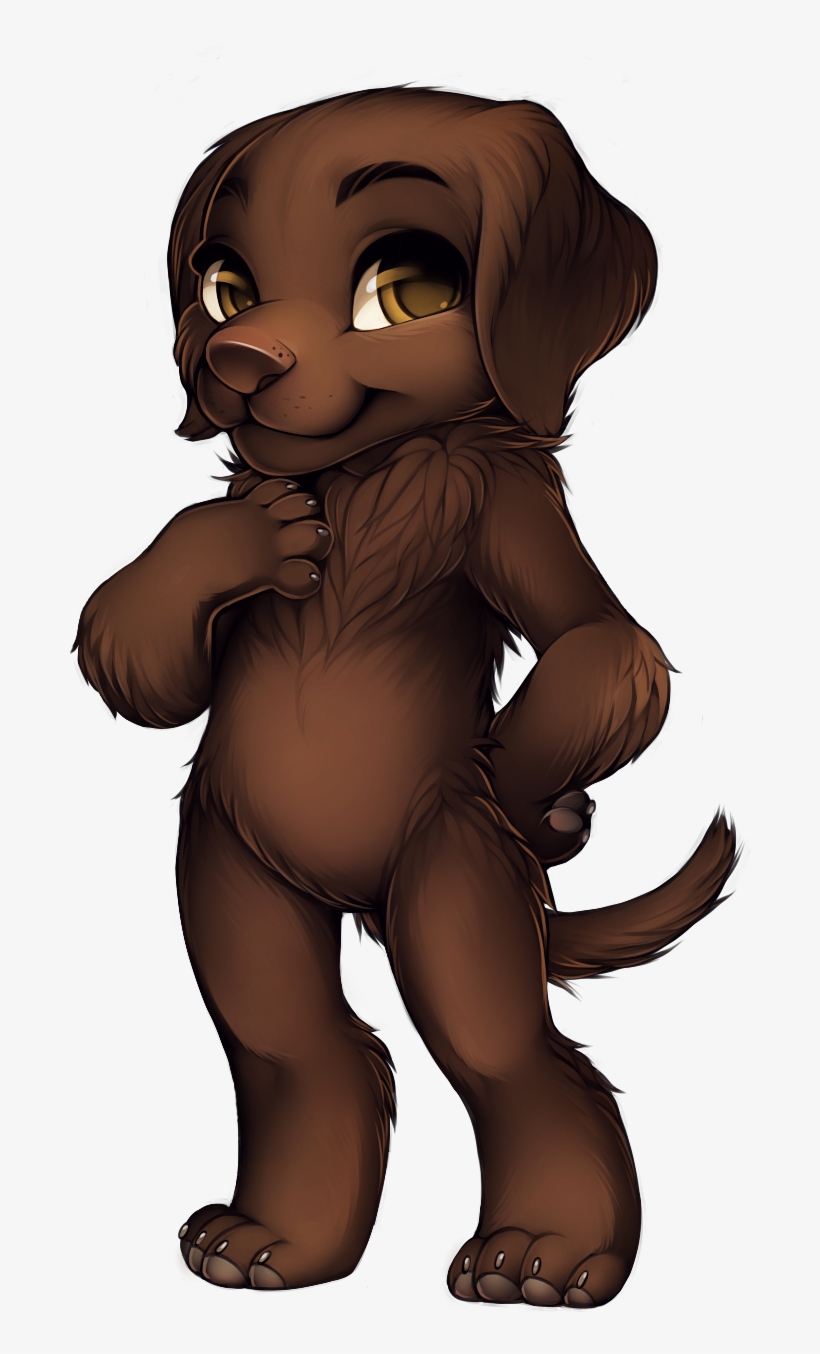 30 1 Chocolate Lab - Furvilla Dog, transparent png download