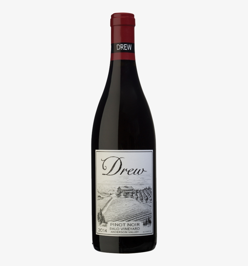 2014 Balo Vineyard Pinot Noir - Drew The Ornbaun Syrah 2014 Red Wine, transparent png download