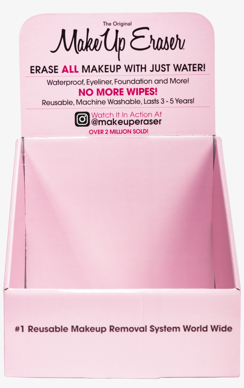 Makeup Eraser Counter Top Display - Box, transparent png download
