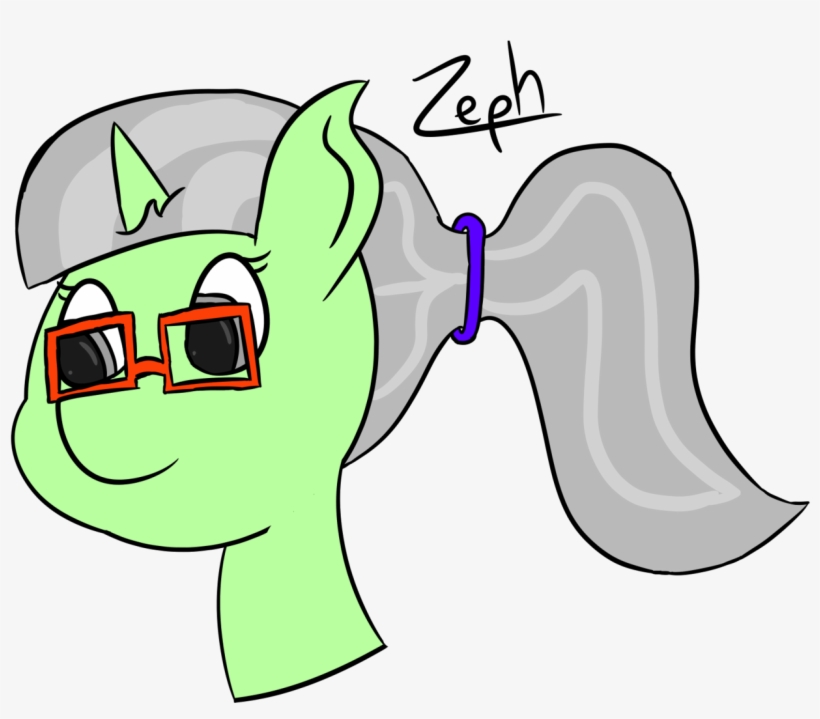 Zephyr Rose, Bust, Cute, Eyelashes, Female, Glasses, - Cartoon, transparent png download