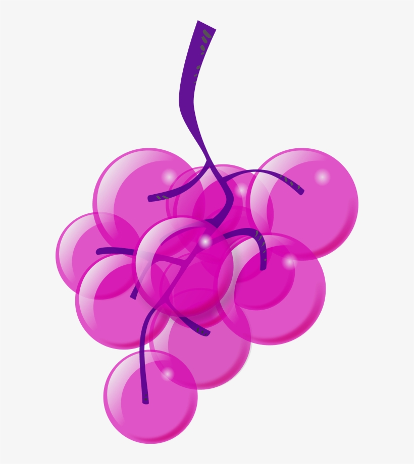 Vector Clip Art - Custom Green Grapes Shower Curtain, transparent png download