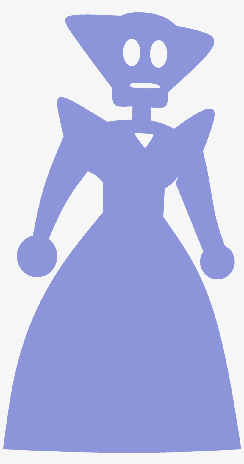 She Wears A Floor-length, Lilac And Snow Trimmed, Tiered - Su Blue Lace Agate, transparent png download