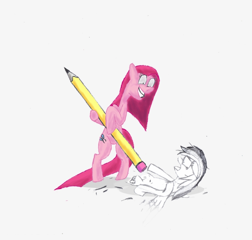 Baxtermega, Creepy, Duo, Earth Pony, Eraser, Erasing, - Digital Art, transparent png download