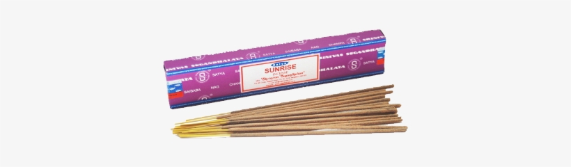 Sunrise Satya Incense Sticks Quality Natural Oils Aromatherapy - Nag Champa Rain Forest, transparent png download