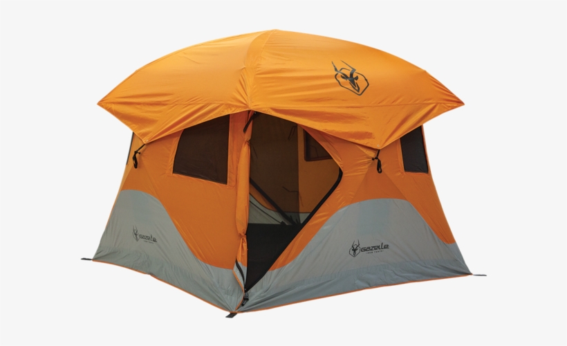 Camping Tent Png Pic - Gazelle Camping Hub Tent, transparent png download