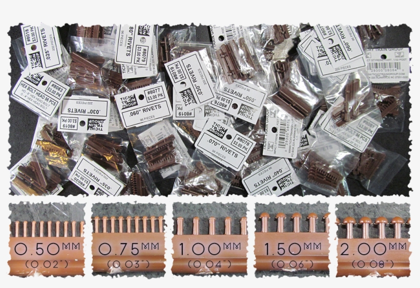 Tichy Rivets 01-b - Newsprint, transparent png download