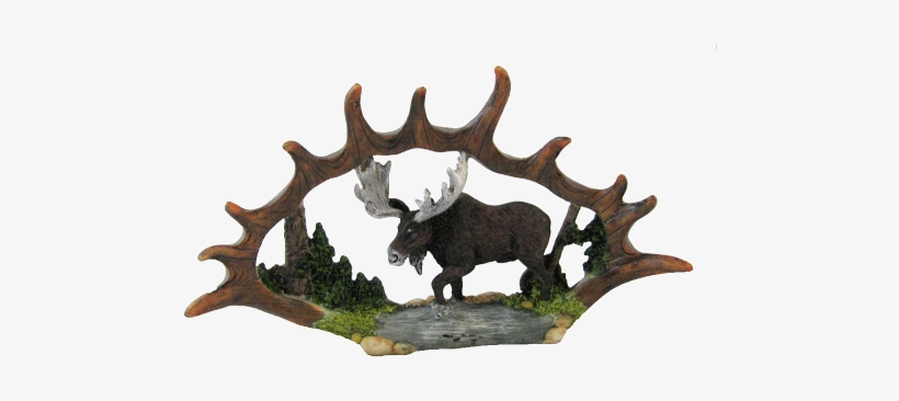 Antler Moose Cutout 11"l 2 Pc Min - Wildlife, transparent png download