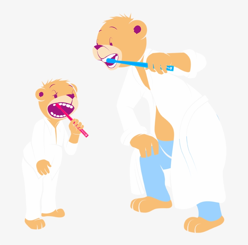 Brushing Toothbeary Richmond - Toothbeary - My Child's Dentist, transparent png download