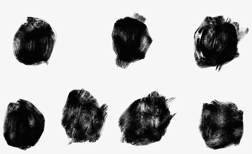 Scribble Black Dots - Sketch, transparent png download