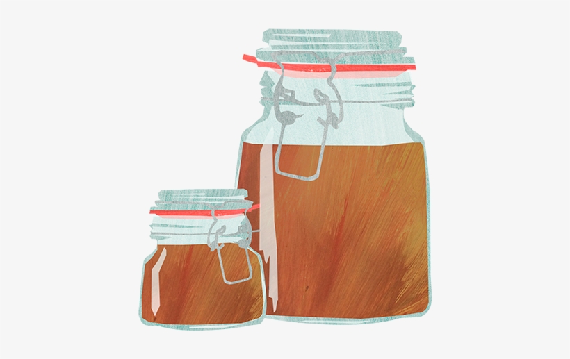 Kilner Orange Square - Frasco De Salsa Png, transparent png download