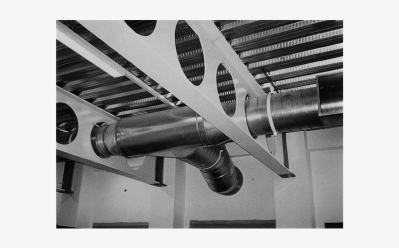A Composite Floor Plate Structure Using A Precast Composite - Pipe, transparent png download