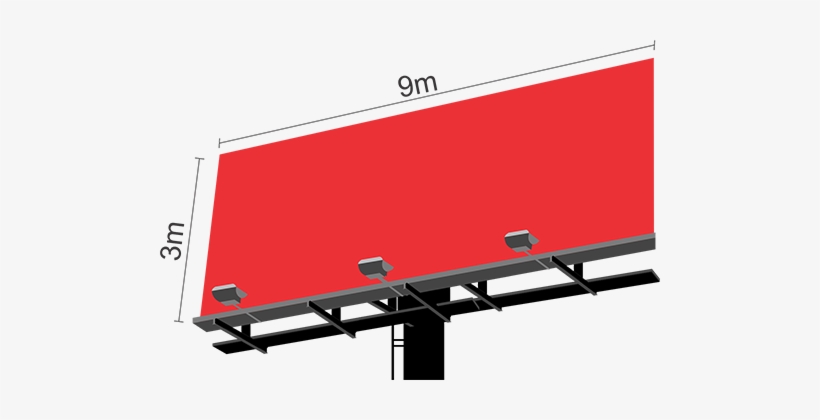 Outdoor Vetor Png - Tamanho Padrão De Outdoor, transparent png download