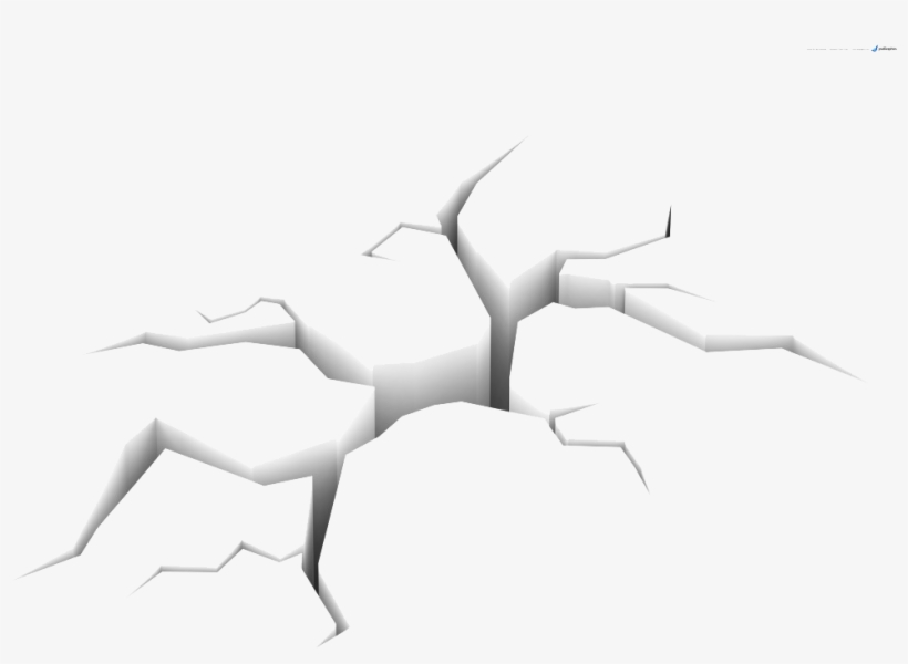 Display Crack Wallpaper - Amazing Pictures In White Background, transparent png download