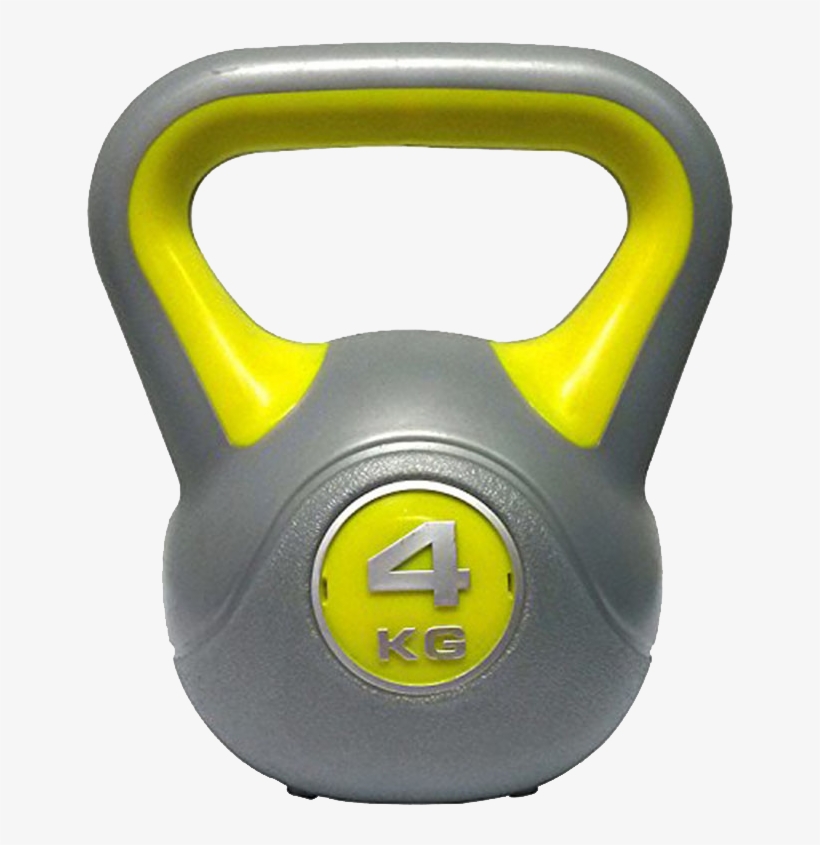 Kettlebell Pesas Rusas 4 Kilos Profesional Importada - Dkn 4kg Vinyl Kettlebell, transparent png download