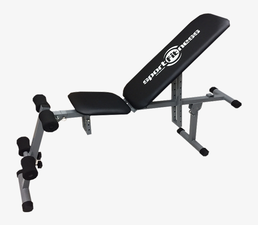 Banco Pesas Mancuernas Sportfitness Abdominales Gym - Banco De Pesas Sport Fitness, transparent png download