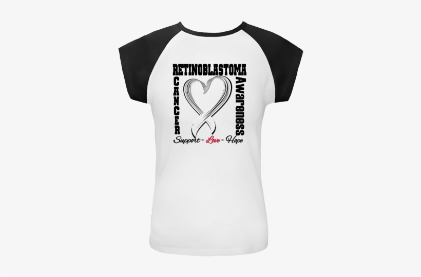 Retinoblastoma Awareness Cap Sleeve T-shirts Spotlighting - Liver Disease Awareness Shirt, transparent png download