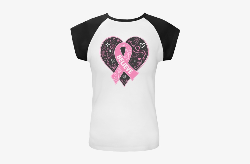 Get Inspired For The Cause With Our Line Of Breast - Cafepress - Breast Cancer Believe Magnets - 2.25" Round, transparent png download