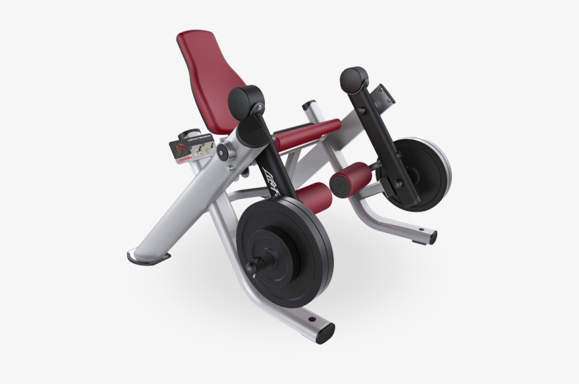 Leg Extension - Life Fitness Signature Series Plate Loaded Leg Extension, transparent png download