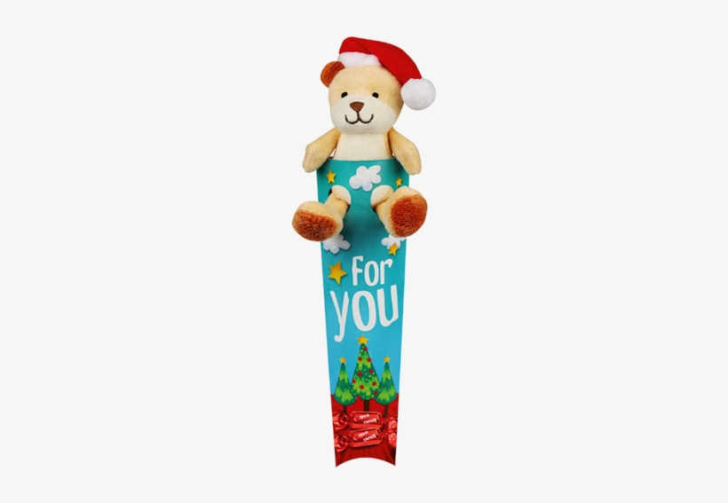 Little Christmas Bear - Stuffed Toy, transparent png download