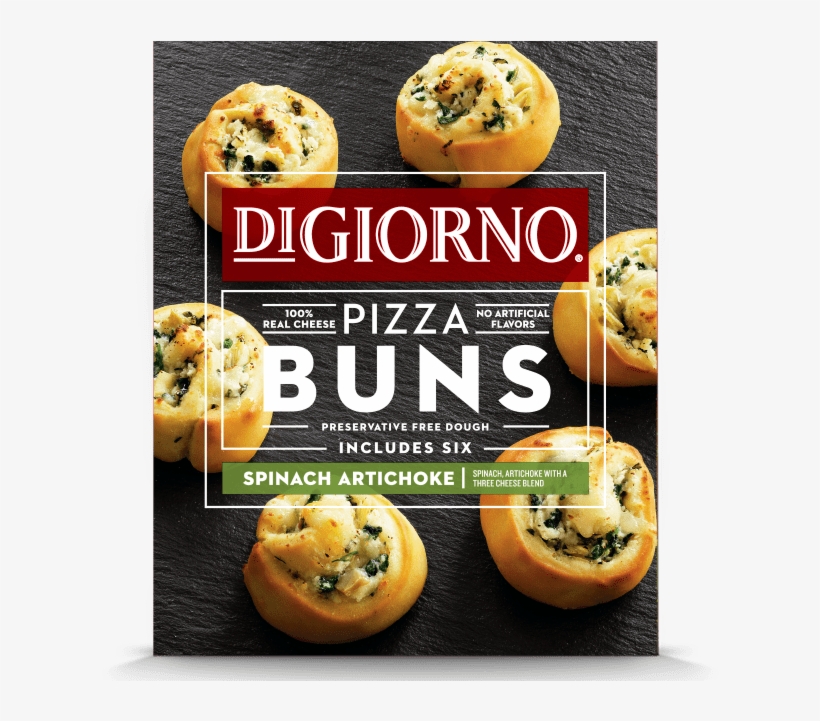 Digiorno Spinach Artichoke Pizza Buns, transparent png download