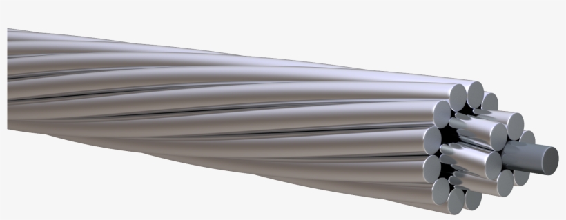 Aaac Bare Aluminum - All Aluminum Conductor, transparent png download