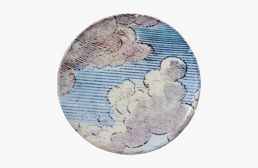 Clouds Plate - John Derian, transparent png download