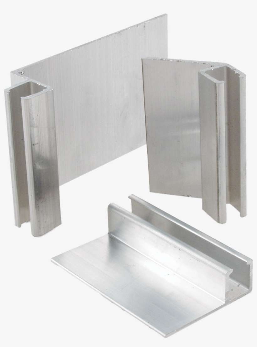 Large Aluminum Garage Door Seal Retainers - Ceiling, transparent png download