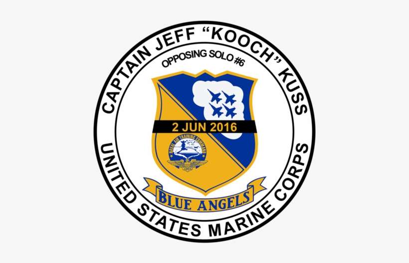 Blue Angels- Jeff Kuss Memorial Sticker - Cafepress Blue Angels Patch - F-18 Sticker, transparent png download