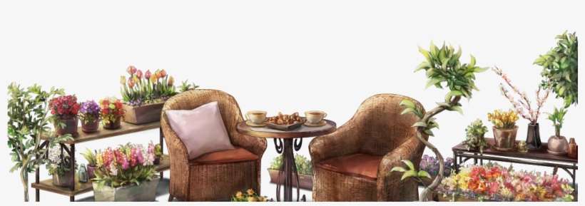 Spring Grass Desk - Club Chair, transparent png download