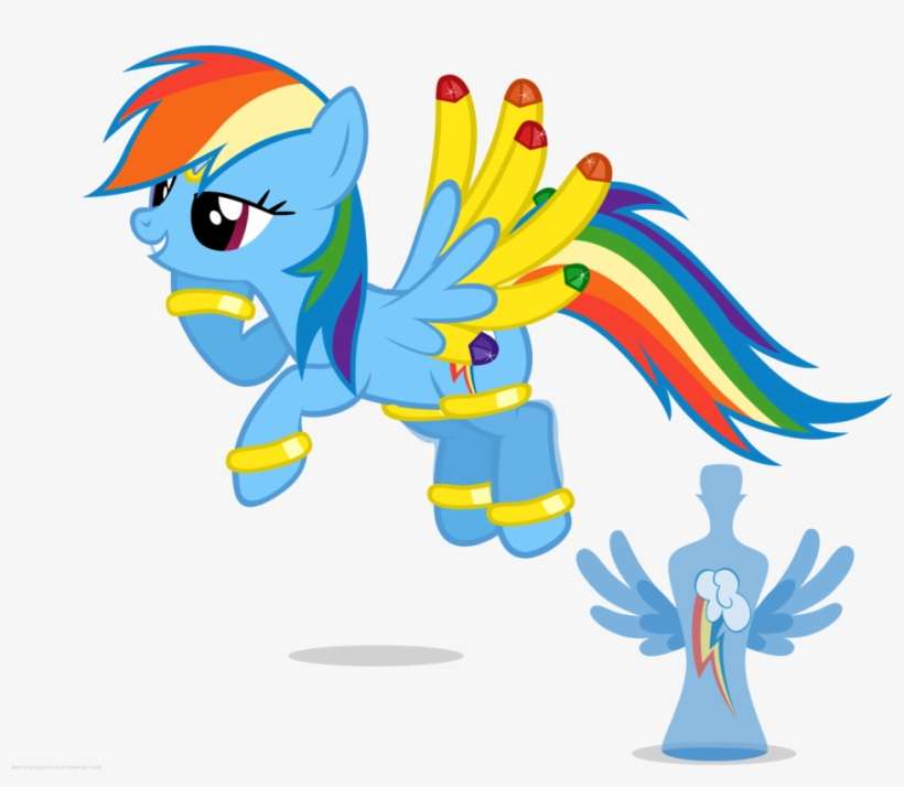 Navitaserussirus, Bottle, Genie, Rainbow Dash, Safe, - Mlp Genie Rainbow Dash, transparent png download