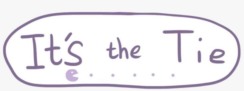 It's The Tie - Necktie, transparent png download