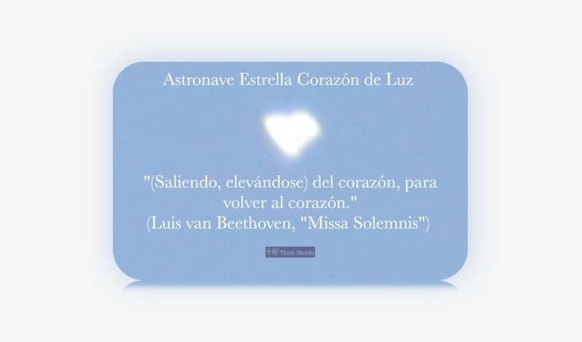 Astronave Estrella Corazon De Luz - Commemorative Plaque, transparent png download